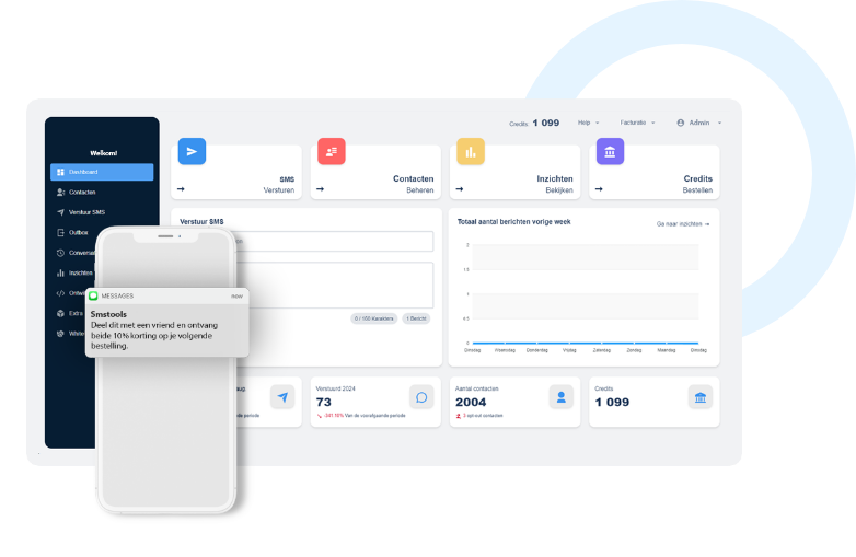 <a href='https://www.smstools.be/nl/sms-software' style='font-weight: 400; font-style: italic;'>SMS versturen</a> via <a href='https://www.smstools.be/nl/bulk-sms'>Bulk SMS</a> of <a href='https://www.smstools.be/nl/sms-gateway-api'>SMS gateway API</a>